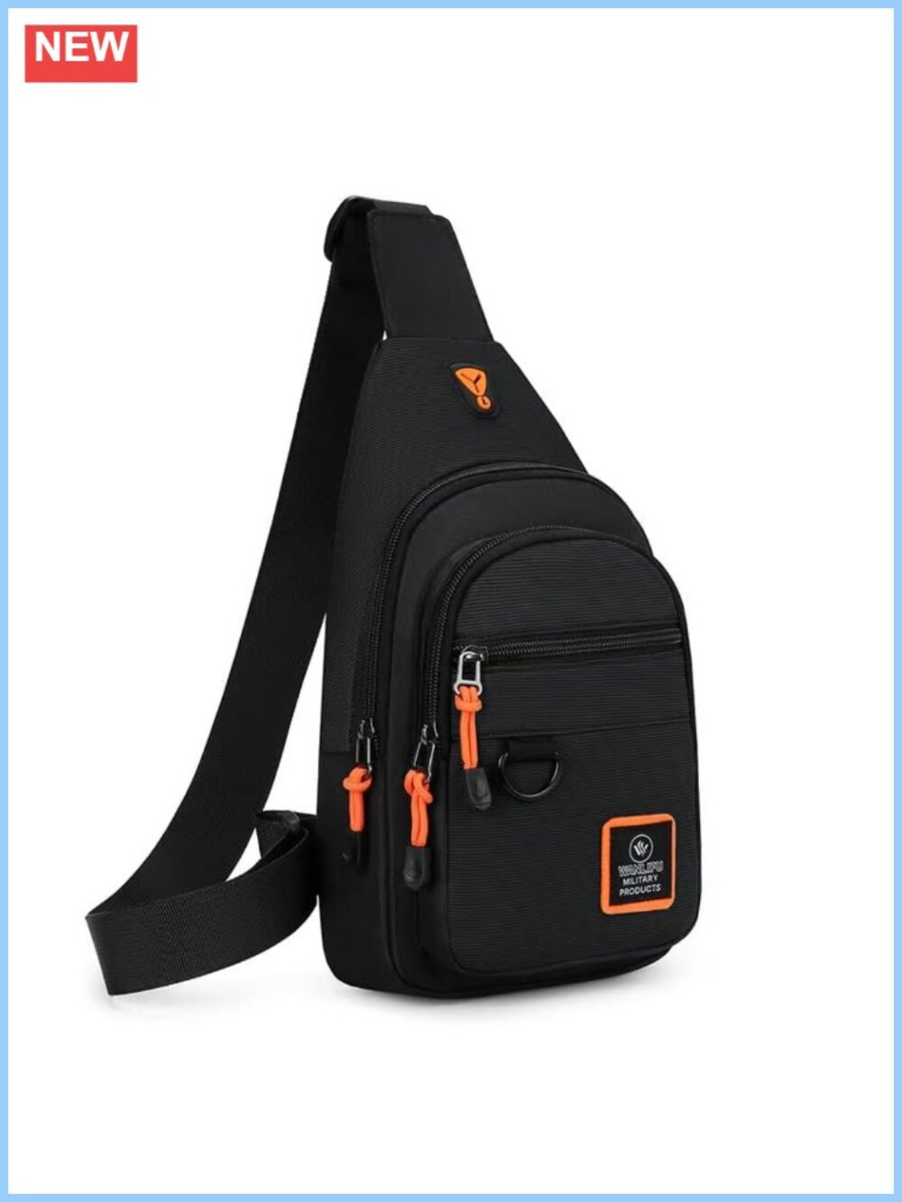 Anti-Theft Sling Bag Small Crossbody Backpack Travel Hiking Daypack